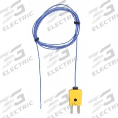 REED INSTRUMENTS Thermocouple Wire Probe: -40°F to 482°F /-40°C to 250°C, ±3.96°F @ -40 to 482°F (MPN TP-01). Key specifications — Brand: REED INSTRUMENTS; Cable Material: Polyurethane Jacket; Cable Length: 38 in; Accuracy: ±3.96 °F @ -40 to 482 °F.