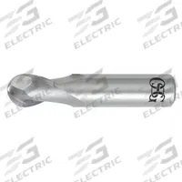 OSG Ball End Mill: Carbide, 2 Flute, 4 mm Mill Dia, 8 mm LOC, 51 mm OAL (MPN 412-1575-BN)