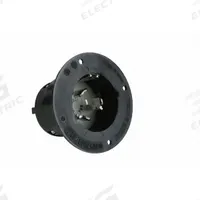 LEGRAND Locking Inlet: Non-NEMA, Black, 125V AC, 50 A, 3 Pole, 4 Blade (MPN CR6375). Key specifications — Voltage Rating: 125V AC; Brand: LEGRAND.