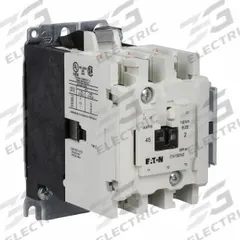 EATON NEMA Magnetic Contactor: Non-Reversing, 3 Poles, NEMA Size 2, 45 A, 24V AC (MPN CN15GN3TB). Key specifications — Brand: EATON.