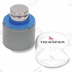 TROEMNER Calibration Weight: 1 kg Nominal Mass, Cylinder Calibration Wt, 4, No Certificate, Metric (MPN 8428). Key specifications — Kit Contents Included: Case; Brand: TROEMNER; Calibration Weight Material: Stainless Steel.
