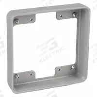 APPLETON ELECTRIC Cast Box Extension: Tandem Box Extension, Iron, Gray, 2 (MPN FS-2EXT). Key specifications — For Product Type: 2; Accessory Type: Tandem Box Extension; Color: Gray; Material: Iron; Brand: APPLETON ELECTRIC.