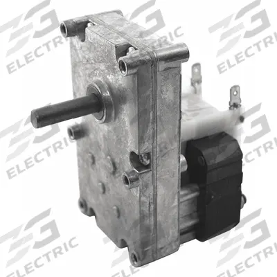 Dayton Gearmotor: Parallel, Single Output Shaft, Shaded Pole, Open, 4 RPM - C-Frame Parallel Shaft AC Gearmotors