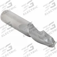 CLEVELAND Ball End Mill: Carbide, 2 Flute, 7/8" Mill Dia, 2-1/4" LOC, 5" OAL (MPN C60970)