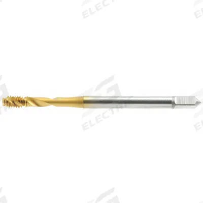OSG Spiral Flute Tap: 9/16"-12 UNC, H3 / 2B-3B, 3 Flute - Spiral-Flute Taps for Steel & Stainless Steel