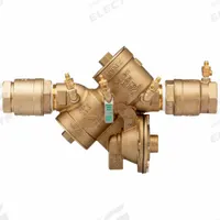 WILKINS Backflow Preventer: 975XL2, Std Configuration, Bronze, 2 in Pipe Size, FNPT, 33°F – 180°F (MPN 2-975XL2TCUFT). Key specifications — Shut-Off Valve Type: Ball Valve; Connection Type: FNPT.
