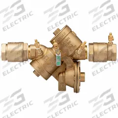 WILKINS Backflow Preventer: 975XL2, Std Configuration, Bronze, 2 in Pipe Size, FNPT, 33°F – 180°F (MPN 2-975XL2TCUFT). Key specifications — Shut-Off Valve Type: Ball Valve; Connection Type: FNPT.