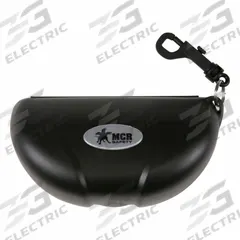 MCR SAFETY Eyewear Case: Hook-and-Loop Closure Type, Belt Clip Included, Black, Plastic (MPN 207). Key specifications — Brand: MCR SAFETY; Closure Type: Hook-and-Loop; Color: Black; Includes Belt Clip: Belt Clip Included; Material: Plastic; Includes: Clip-On Strap.