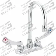 MOEN Gooseneck Bar Faucet: M-Dura, Centerset, Deck, Cast Metal, 1.5 gpm Flow Rate, 2 Mounting Holes (MPN 8279). Key specifications — Brand: MOEN.