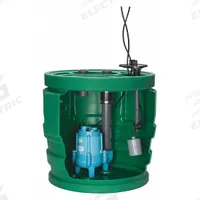 LITTLE GIANT Sewage Ejector System: 41 gal, 1/2 hp, 120V AC, 95 gpm Flow Rate @ 10' of Head, 4 in (MPN 511673). Key specifications — Rated Voltage: 120V AC; Brand: LITTLE GIANT; Switch: Piggyback Tether Float.