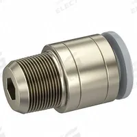 AVENTICS Pneumatic Fitting, PK 2: 1/4 in NPT x 1/4 in Tube 3/8 in (MPN K599AU571903632). Key specifications — attr1326564: K599AU571903632; attr1326706: Straight.