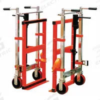 DAYTON Machinery and Equipment Mover: 4,000 lb, 26 1/2 in L x 15 in W x 42 in H Overall, T-Shaped (MPN 13V411). Key specifications — Handle Type: T-Shaped; Includes Straps: With Straps; Brand: DAYTON.