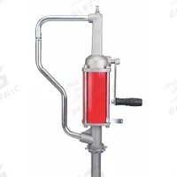 DAYTON Hand Pump: Rotary Action, Pump with Spout, Aluminum/Steel Housing, 32 oz per stroke, Buna-N (MPN 6HKV5). Key specifications — Brand: DAYTON; Housing Material: Aluminum/Steel; Maximum Flow Rate: 32 oz per stroke; Seal Material: Buna-N.