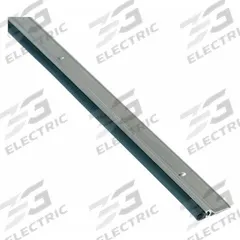 NATIONAL GUARD Door Weatherstripping: Bulb Insert, 4 ft Lg, 1 1/4 in Wd, 1 1/16 in Ht (MPN 160S-48). Key specifications — Insert Material: Silicone; Flange Material: Aluminum; Brand: NATIONAL GUARD.