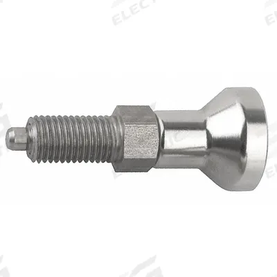 KIPP Indexing Plunger: Nonlocking, SS, M16x1.5 Thread - Nonlocking Pull-Knob Indexing Plungers