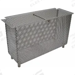 ZURN Sediment Bucket: 12 1/4 in Overall Lg, 12 1/4 in Overall Wd, 24 3/4 in Overall Ht, Unfinished (MPN CB-YS-12X24). Key specifications — Material: Stainless Steel; Brand: ZURN.