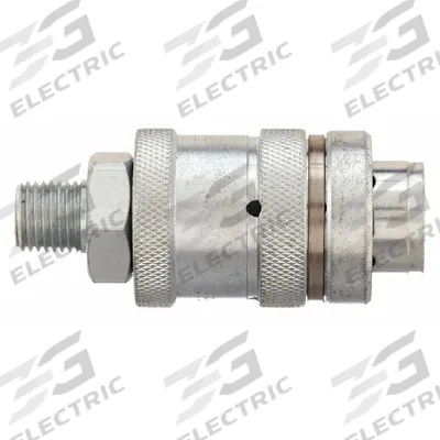 SPEEDAIRE Quick Connect Hose Coupling: 3/8 in Body Size, 3/8 in Hose Fitting Size - Industrial Interchange Steel Quick-Connect Air Coupling Bodies