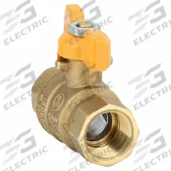 APPROVED VENDOR Manual Two-Way Ball Valve: 1/2 in, Brass, Straight, FNPT x FNPT, Full Port Ball Port (MPN 1WMG9). Key specifications — Brand: APPROVED VENDOR; Handle: Tee.