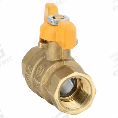 APPROVED VENDOR Manual Two-Way Ball Valve: 1/2 in, Brass, Straight, FNPT x FNPT - Brass Ball Valves