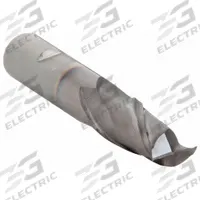CLEVELAND Square End Mill: High Speed Steel, TiCN Coated, 2 Flute, 1" Mill Dia, 1-5/8" LOC (MPN C38908)