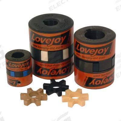 LOVEJOY Jaw Coupling Hub: AL100 Coupling Size, 2 17/32 in Outside Dia - General Purpose Straight Jaw Coupling Hubs