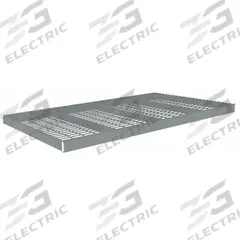 TENNSCO Shelf: 96 in x 42 in, 1,600 lb Load Capacity, Steel, 5 ga Decking, Gray, Shelf (MPN ZLCS-9642W). Key specifications — Decking Material: Steel; Includes: (4) Beams; Decking Finish: Zinc Plated; Shelf Configuration: Single Straight; Color: Gray; Frame Material: Steel; Brand: TENNSCO; Frame Finish: Zinc Plated.