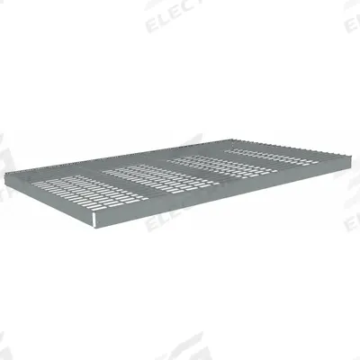 TENNSCO Shelf: 96 in x 42 in, 1,600 lb Load Capacity, Steel, 5 ga Decking, Gray - Wire Decking Shelf Kits for Boltless Shelving