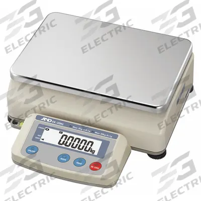 A&D WEIGHING Industrial Bench Scale: 8 1/4 in x 11 7/8 in, Not IP Rated, Integrated - Compact Bench Scales