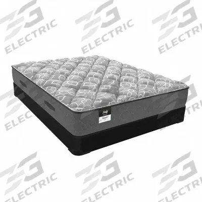 SEALY Bed Mattress: Twin XL, Soft, Knit Fabric, 12 in Overall Ht, 38 in Overall Wd - Decorah by Sealy