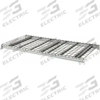 HALLOWELL Bulk Rack Shelf: 96 in x 36 in x 3 1/8 in, 14 ga Beams, Steel, 3,000 lb Load Capacity (MPN HBRL9636WW-PL). Key specifications — Decking Material: Steel; Frame Finish: Powder Coated; Frame Material: Steel; Color: Light Gray; Includes: (2) Beams; Brand: HALLOWELL.