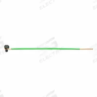 IDEAL Grounding Pigtail: Copper/PVC/Zinc Plated Steel, Green, 8 in Overall Lg (MPN 30-3410). Key specifications — For Product Type: Fittings and Enclosures; Brand: IDEAL; Accessory Type: Grounding Pigtail; Color: Green; Material: PVC.