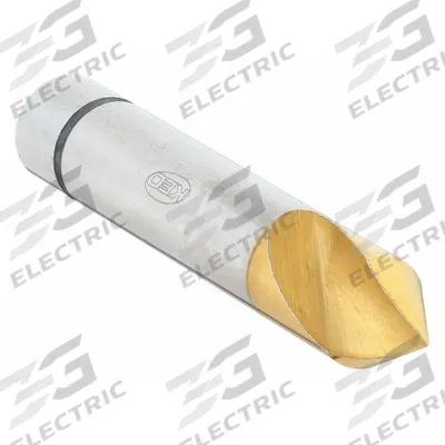 KEO Countersink: 60°, 1 Flute, 1/8 in Body Dia, 1/8 in Shank - Fast-Cutting Single-Flute Countersinks