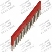 SCHNEIDER Jumper: Red (MPN NSYTRAL420). Key specifications — Compatible Manufacturer Model Number: NSYTRV42; Compatible with Product Type: TRV Screw Terminal Block; Brand: SCHNEIDER.