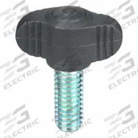 KIPP Hand Knob: Wing, Plastic w/ Steel Thread, 5/16"-18 Thread, 20 mm Thread Lg, 28 mm Dia (MPN K0274.0A3X20). Key specifications — Brand: KIPP.