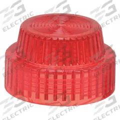 SCHNEIDER ELECTRIC Pilot Light Lens: 30 mm Panel Mounting Hole Dia, Red, Fresnel, 9001K/9001SK (MPN 9001R31). Key specifications — Brand: SCHNEIDER; Compatible with Series: 9001SK; Lens Material: Plastic.