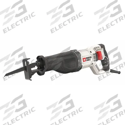 PORTER CABLE Reciprocating Saw: 7.5 A Current, 1 1/8 in Stroke Lg, Straight, Shoe Adj - Corded Reciprocating Saws