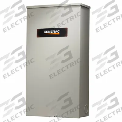 GENERAC 200 Amp Service Rated 120/240 3Ø NEMA 3R: Three Phase, 200 A Current Rating - Automatic Transfer Switches