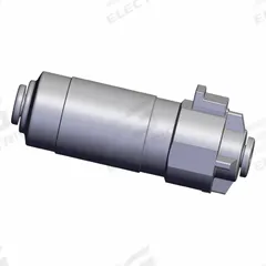 SMC In-Line Air filter: ZF, 6 mm Inlet, Push-to-Connect, -100 kPa to 1 kPa, Sintered Resin Element (MPN ZFC53). Key specifications — attr124326: Sintered Resin; attr124323: SMC; attr124345: Push-to-Connect; attr124320: ZFC53.
