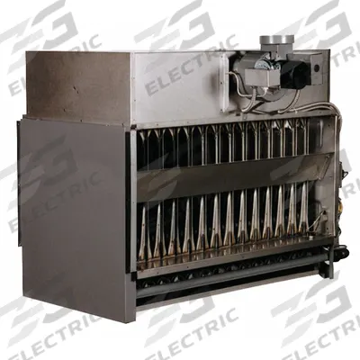 Dayton Gas-Fired Duct Furnace: 400,000 BtuH Heating Capacity Input, 409 Stainless Steel - Gas-Fired Duct Furnaces