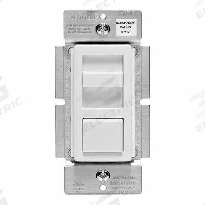LEVITON Lighting Dimmer: Fluorescent/LED, 1-Pole, 3-Way, 120/277V AC, 10 A - 0-10V Output Dimmers