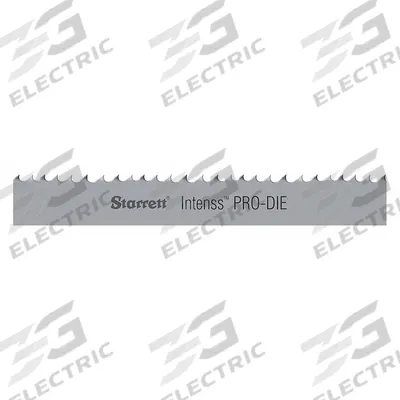 STARRETT Band Saw Blade: Bi-Metal, Intenss(TM) PRO-DIE, 12 ft, Hook Cutting Edge - Stainless Steel & Hard Alloy Cutting Blades