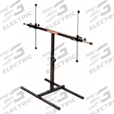 KEYSCO TOOLS Work Stand: Work Stand, Steel, Bumpers, 46 in Max Op Ht - Auto Body Work Stands