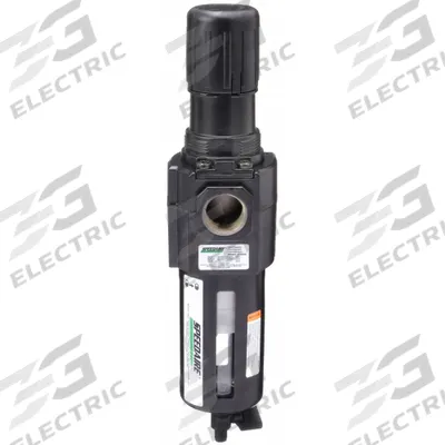 SPEEDAIRE Filter-Regulator: Std Duty Series, 3/4 in NPT, 212 cfm, 40 micron, 5 psi to 150 psi - Speedaire FRL Air Filter/Regulators