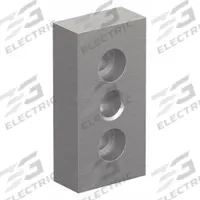 Base Plate: 10 Series, Aluminum, 1 in x 1/2 in x 2 in, Drop-In, Double, Adj (MPN 2129). Key specifications — Includes Fasteners: No; Mounting Type: Drop-In; System of Measurement: Inch; Finish: Anodized; Brand: 80/20; Material: Aluminum; Product Type: Center Tap Base Plate; Adjustable: Yes.