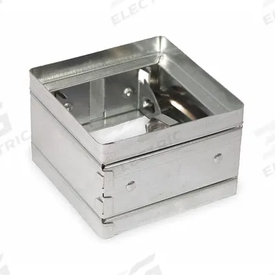 Dayton 11.75"H-W 3.7"L Square Spring Fire Dampr: Static, 11 3/4 in H, 11 3/4 in W - Rectangular Fire Dampers