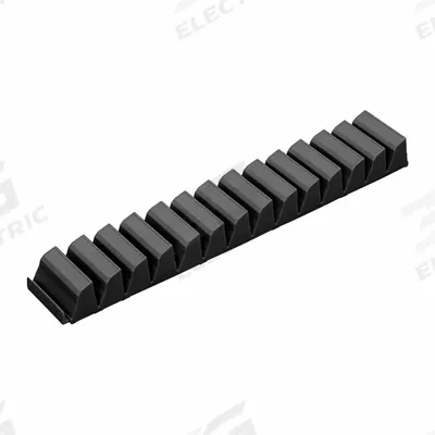 ERNST MANUFACTURING Modular Screwdriver Organizer: Black, 2 1/4 in Overall Wd - Screwdriver Racks & Bit Organizers