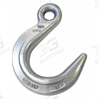 CROSBY Foundry Hook: 8,000 lb Working Load Limit, 100 Hook Grade, Alloy Steel - Wide-Opening Foundry Hooks for Lifting
