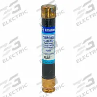 LITTELFUSE Fuse: Class RK5, FLSR Series, Time-Delay, 1.4 A, 600 V AC, 300 V DC, Non-Indicating (MPN FLSR01.4T). Key specifications — Series: FLSR.