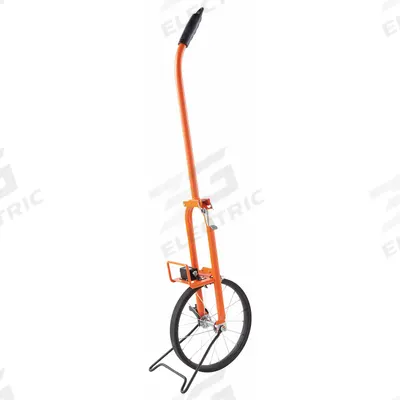 KESON Measuring Wheel: 99,999 m Range, Adj Handle Handle, Spoked Single Wheel - Mechanical Outdoor Measuring Wheels