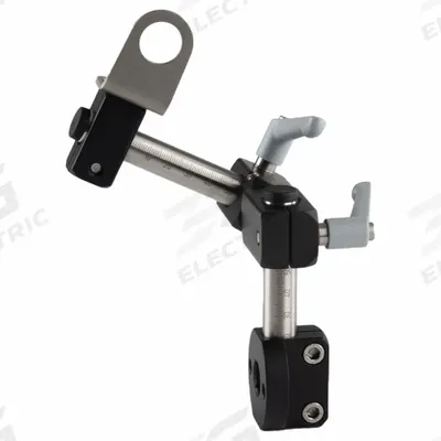 OTTO GANTER Sensor Mount Kit with Handles: M12 Bracket Hole Size, 100 mm Tube Lg - Ruland Sensor Mounting Kits